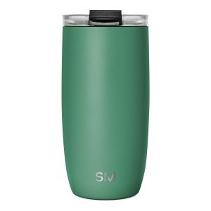 Voyager Tumbler with Clear Flip Lid & Straw