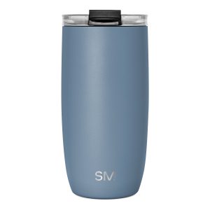 Voyager Tumbler with Clear Flip Lid & Straw