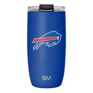 NFL Voyager Tumbler with Clear Flip Lid & Straw