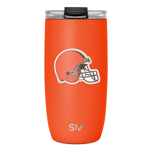 NFL Voyager Tumbler with Clear Flip Lid & Straw