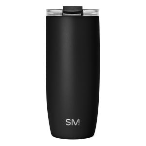 Voyager Tumbler with Clear Flip Lid & Straw