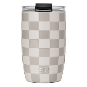 Voyager Tumbler with Clear Flip Lid & Straw