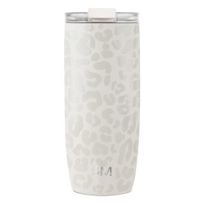 Voyager Tumbler with Clear Flip Lid & Straw