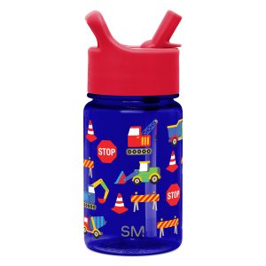 Summit Kids Plastic Water Bottle with Straw Lid