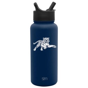 Collegiate Summit Water Bottle with Straw Lid