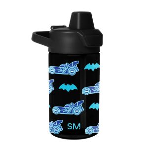 Summit Kids Plastic Water Bottle with Simple Flip Straw Lid